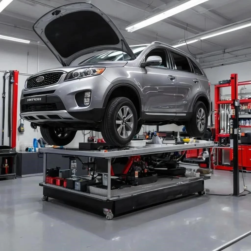 Обслуживание автоматической коробки передач KIA Sorento 2013 года